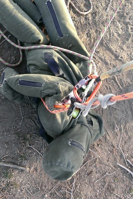 Dummies In Trees: Aerial Rescue Practice